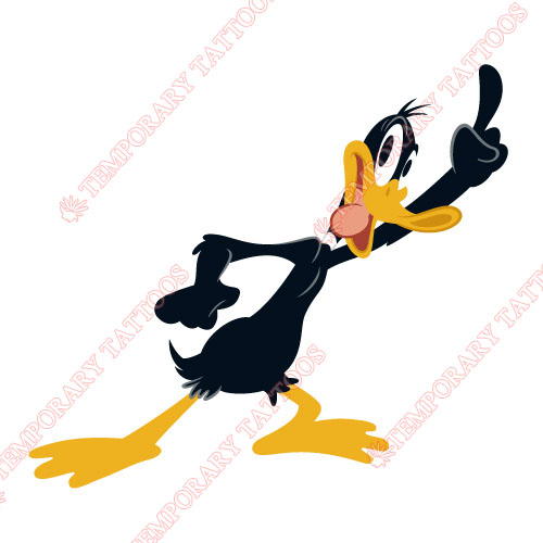 Daffy Duck Customize Temporary Tattoos Stickers NO.675